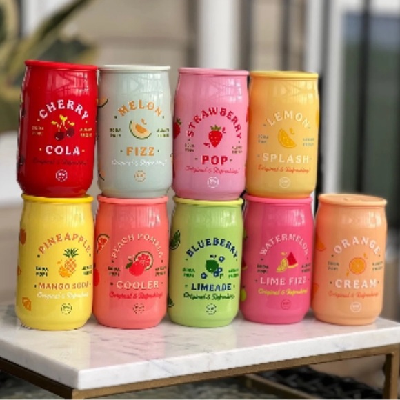 DW Home 1 large Lemon Splash Soda Pop Scented Single Wick Candle 15.OZ - Picture 2 of 2